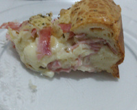Torta de Presunto e Queijo