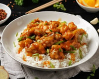 Frango chinês ao molho de laranja do TudoGostoso é de lamber os dedos: finalize com gergelim e sirva com um arroz bem soltinho