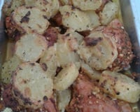 Frango com batatas ao forno