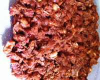 Pé de moleque com leite condensado do Lúcio Cezar