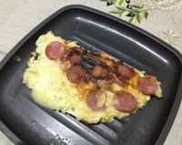 Okonomiyaki - panqueca de repolho