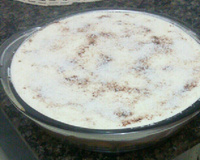 Pavê de chocolate com biscoito de maizena