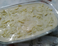 Pave de chocolate branco da Mamãe.