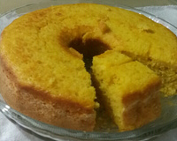 Bolo de milho com fubá da gleyce