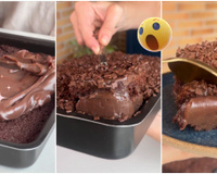 Bolo gelado de brigadeiro é a sobremesa perfeita para qualquer ocasião, todo mundo A-M-A!