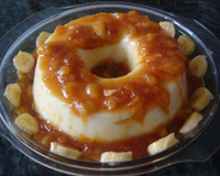 Pudim de bananas