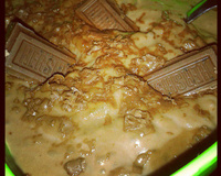 Arroz de leite de chocolate