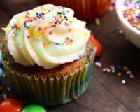 Cupcake colorido