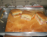 Torta de pizza do Marcelo