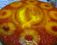 Bolo Caramelado de banana