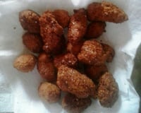 Bolinho de fubá frito