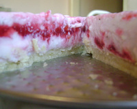 Torta de morango com gelatina