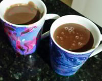 Chocolate quente simples para Inverno