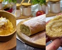 SEM GLÚTEN e ZERO LACTOSE: rocambole de maçã fácil é a receita simples que você vai querer comer todo dia