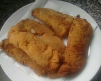 Filé de tilápia empanado