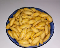 Salgadinho de queijo de forno