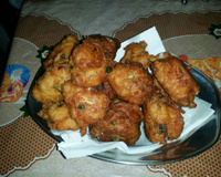 Bolinho de arroz simples da Valéria