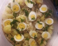 Salada de bacalhau rápida