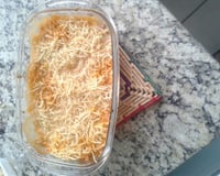 Bife de lombo com requeijão