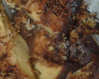 Bolo de milho verde com queijo