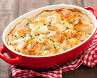 Bacalhau com natas (receita portuguesa)