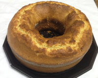 Bolo de bagaço de milho verde