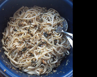 Penne ao molho pesto