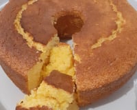 Bolo de flocão de milho