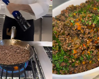Minha carne moída ficou muito mais gostosa e suculenta depois que eu comecei a seguir as dicas desse chef