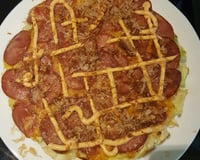 Okonomiyaki - panqueca de repolho