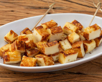 Queijo coalho na airfryer