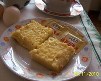 Bolo de fubá cremoso diet