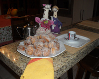 Bolinho de chuva sequinho