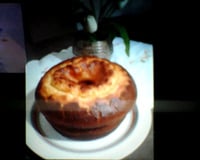 Bolo de fubá com queijo parmesão