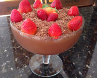 Mousse de chocolate express