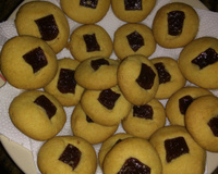 Biscoito amanteigado de goiabada