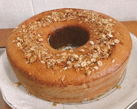 Bolo de banana e aveia da Vivi