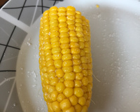 Milho cozido no micro-ondas