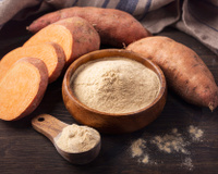 Batata-doce em pó é melhor para ganhar massa muscular? Descubra os benefícios da farinha e como consumir!
