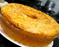 Bolo de goma com queijo fofinho
