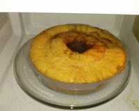 Bolo de fubá para microondas