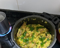 Arroz com suã de porco