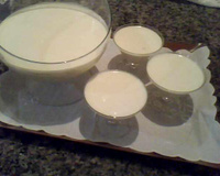 Falsa mousse de chocolate branco