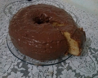 Bolo de laranja inteira