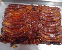 Bolo de banana caramelizada fácil