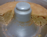 Bolo de cenoura com laranja de liquidificador