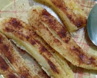 Banana assada fácil