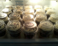 Cobertura de cupcake de leite ninho