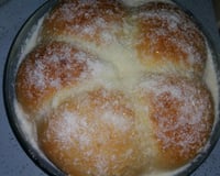 Pão doce com massa mole