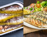 É o mesmo peixe, mas o seu valor nutricional é diferente: comer sardinhas frescas não é igual comer sardinhas enlatadas e aqui está o porquê
